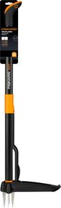 Fiskars Xact Weed Cutter – 1m Stainless Steel, Black/Orange Handle