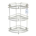 Kuber Industries Stainless Steel Storage Rack, Silver (CTKTC1347), Standard