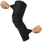 Hex Knee Pads Compression Leg Sleeve Knee Sleeve for All Sports Wrestling Protector Gear, Youth & Adult Sizes, Single & Pair (Black_2 Pack, Small)