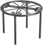 Bussdis Plant Stand, Heavy Duty Metal Stand Decorates Plants, Flower Pot Stand against rusting，Round Plant Rack for Room Indoor and Outdoor Courtyard,Gardens.