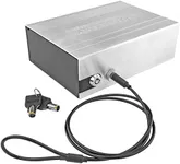 Southern Homewares Portable Handgun Safe, Silver - Aluminum & Steel Carrying Case for Car, Boat, Office, or Home ‎PortableCarSafe