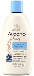 Aveeno Baby Cleansing Therapy Moisturizing Baby Body Wash with Natural Oatmeal & ProVitamin B5, Gentle Tear-Free Baby Bath Wash for Sensitive & Eczema-Prone Skin, Hypoallergenic, 8 oz