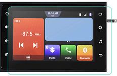 ARMOUR GUARDS 9H Unbreakable Glass Screen Protector Compatible With MARUTI VITARA BREZZA ZXI Plus AT FACELIFT (2020) CAR Touch Screen Infotainment System (7 Inch) (Transparent)