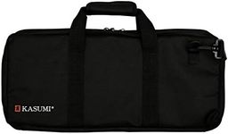 Kasumi 18 Pocket Padded Knife Roll, Black