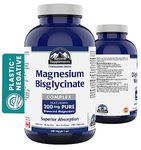 Proudly Canadian Magnesium Biglycinate 200mg 390 Capsules - Advanced Muscle Support Formula - Premium Bisglycinate Blend for Men and Women's Vitality, Bone Strength, and Cardiovascular Wellness