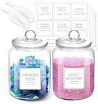 FyndraX Laundry Pods Glass Jars - H