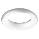 ELG Leuchten LED Ceiling Light Round 35 Watt 2900 lm 3000 K Design Light Recessed Light Modern Decorative Ceiling Lamp Living Room Bedroom Hallway Ceiling Lighting (Silver)