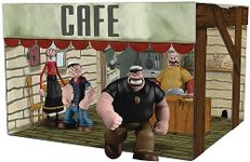 Popeye Mezco Toys 5 Points Action Figures Deluxe Box Set 9 cm, Multicolor, One Size (18060)