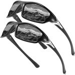 Perfectmiaoxuan Polarized sunglasses for men/women;HD pilot lenses light frame; Golf/driving/fishing/travel Eyewear