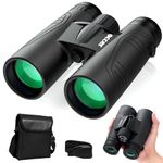 Occer 15x42 Binoculars for Bird Watching - HD Binoculars for Adults High Powered with Large View - Binocs with Low Light Vision for Hunting Cruise Travel Wildlife