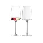 Zwiesel Glas Tritan Sensa Collection, White Wine Glass, 12.3-Ounce, Set of 6
