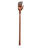 Bliss 14 Inch Long Massager Tool Stick, Itching Stick, Back Massager And Back Scratcher Khujli Stick Hand Massager - Brown