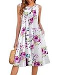 HOTOUCH Floral Sundress for Women T