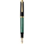 Pelikan Premium M600 EF Fountain Pen Colour Plume black/greem