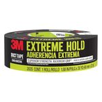 3M Extreme Hold Duct Tape, 2830-B, 1.88 in x 30 yd (48 mm x 27.4 m), 1 Roll