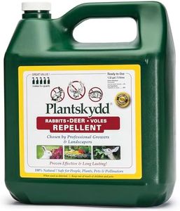 Plantskydd Animal Repellent - Repels Deer, Rabbits, Elk, Moose, Hares, Voles, Squirrels, Chipmunks and Other Herbivores; Ready to Use Liquid - 1.3 Gallon Jug (PS-5L)