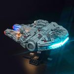 Light Kit for Lego Millennium Falcon 75375 Star Wars, Lighting Set for Lego 75375 Millennium Falcon - Not Include Models, Just Light Kit