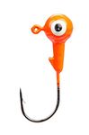 Strike King Mr Crappie Slab Slasher Jig Heads 1/16 oz, fluorescent orange, 0.0343 (MRCJH116S-236)