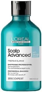 L'Oréal Professionnel Paris Shampoo Antiforfora, Purificante e Seboregolatore, Per Cuoio Capelluto Soggetto a Forfora, Con Piroctone Olamina, Scalp Advanced, 300 ml