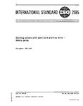 ISO 2585:1972, Slotting cutters wit