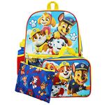 Paw Patrol Heroes Nickelodeon Cartoon 5-Piece Backpack Set