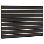 Black Slatwall Panels 24"H x 48"L (