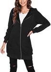 ACEVOG Women's Long Hoodies Casual 