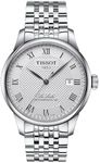 Tissot Mens Le Locle Stainless Steel Dress Watch, Grey, One Size, Bracelet