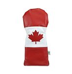 Foretra - Limited Edition Canada Flag Driver Head Cover - Tour Quality Golf Club Cover - Style and Customize Your Golf Bag