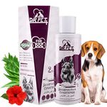 Dr. Pet Plus Ayurvedic 2 in 1 Dog Shampoo Plus Conditioner for Beagle Dog & Puppy | Deeply Cleanse Coat, Softens & Conditions Coat | Eliminates Bad Odor | for All Dog Breed – 100 Ml