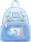 Loungefly Disney Cinderella Window Mini Backpack Exclusive Ed', Multi-Coloured, Mini sac dos