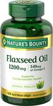 Nature's Bounty Flaxseed Oil 1200 mg - 125 Capsules