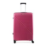 Aristocrat Wego 8W Str. Large 360°|Trolley Bag, Speed_Wheel Suitcase For Travel, 8 Wheel Luggage For Men And Women, Polypropylene Hard Side Cabin And Check In Bag (Red, Large), 73 Centimeters