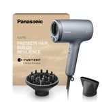 Panasonic EH-NA9N-H895 Hair Dryer with Diffuser nanoe & Mineral Ions, Anti-Damage, Fast Drying, Intelligent Sensing, Scalp & Skin Modes, Concentrator Attachment, 1600W