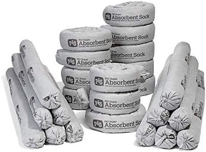 New Pig Super Absorbent Sock | 1 Gallon Absorbency Per Sock | Control High-Volume Leaks | 3.25" x 42" | 24 PIG Socks | PIG210