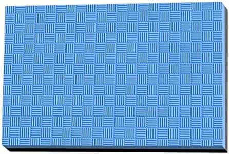 kowaku Balance Pads Knee Ankle Cushion Board, Home Gym Equipment Fitness Trainer EVA Nonslip Exercise Yoga Mat for Dancing, Physical, Work, Kids Adult, Blue 40x20x2.5cm