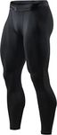 TSLA Men's Compression Pants, Cool 