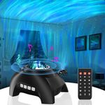 DesiDiya® Northern Lights Aurora Projector for Bedroom with Music Bluetooth Speaker Galaxy Projector, Starry Night Light Projectors for Kids Adults Gaming Room, Home Theater, Ceiling (Corded Electric)