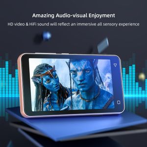 80GB MP3 Player with Bluetooth and WiFi – Pink