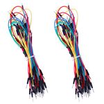 ELEGOO 130pcs Solderless Flexible Breadboard Jumper Wires 4 different lengths male to male for Arduino Breadboard