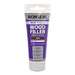 Ronseal RSLMPWFD250G Multi-Purpose Wood Filler Tube - Dark, 100 g (Pack of 1)