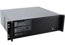 Thundcase 3U MATX rackmoun Server Chassis Micro ATX/Mini-itx 2x5.25+5x3.5 Bays Support ATX PSU with Side Cooling