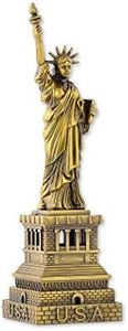 Estatua de la Libertad Modelo Estatua de la Libertad Estatua Metálica Estatua de la Libertad Figurita para Recuerdos - 15cm