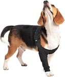 Suitical Recovery Sleeve for Dogs | Front Leg Protection After Surgery | Dog Leg Sleeve to Stop Licking | Machine Washable | Chest Circumference 17.7”- 24.0” | Sleeve Length 9.1” | S | Single Sleeve