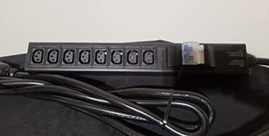 220/240 Volt Power Bar or Strip (PDU) - 30 amp w (8) C13 receptacles - Ideal for Crypto Mining or Computer Servers - Super Heavy Duty