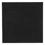 Self Adhesive Carpet Tile, Easy to Peel and Stick Carpet Floor Tile - 12 Tiles/12 sq Ft. (Black)