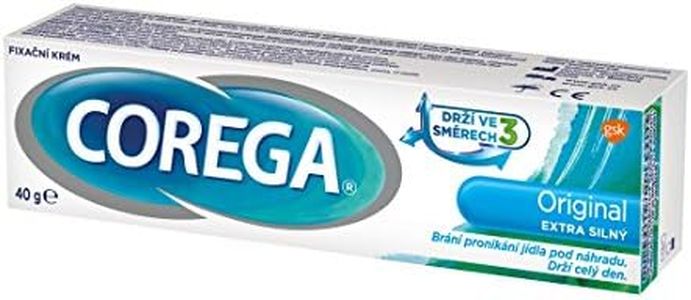 Corega Denture Adhesive Cream Original Extra Strong 40 g