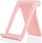 Giftorld Phone Stand Holder Multi-Angle Adjustable Phone Desk Stand Tablet Holder for iPhone 14 13 12 11 Pro Max XS XR 8 Plus 6 7 Samsung Galaxy S10 S9 S8 S7 Edge S6 Android Smartphone (Pink)