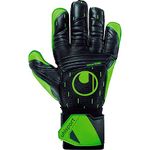 Uhlsport Classic Soft Advanced Goalkeeper Gloves Size 8 black/fluogreen
