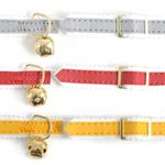 3 X Ancol Reflective Elasticated Cat Collars (Assorted Colors)